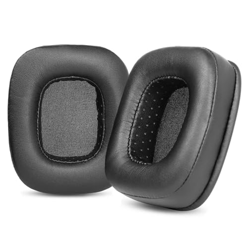 TaiZiChangQin Ersatz-Ohrpolster, kompatibel mit HEDD Audio Heddphone Two Reference-Kopfhörern, Protein-Leder-Ohrpolstern von TaiZiChangQin