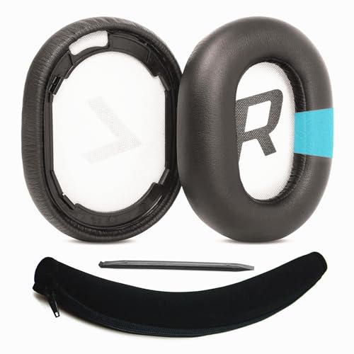 TaiZiChangQin Ersatz-Ohrpolster, kompatibel mit Plantronics BackBeat Pro 2 / Voyager 8200 UC Kopfhörern, Protein-Leder-Ohrpolster, Kopfband-Abdeckungsset TaiZiChangQin Ersatz-Ohrpolster, kompatibel mit Plantronics BackBeat Pro 2 / Voyager 8200 UC Kopfhörern, Protein-Leder-Ohrpolster, Kopfband-Abdeckungsset von TaiZiChangQin