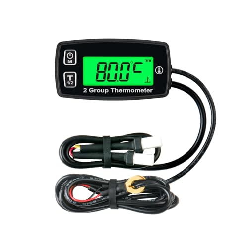 Das Taikemeti LCD-Display Digitales Motortemperaturmessgerät Thermothermometer wurde entwickelt, um Motortemperaturen wie Schiffe, Rasenmäher, Kettensägen usw. zu messen. Das Taikemeti LCD-Display Digitales Motortemperaturmessgerät Thermothermometer wurde entwickelt, um Motortemperaturen wie Schiffe, Rasenmäher, Kettensägen usw. zu messen. von Taikemeti