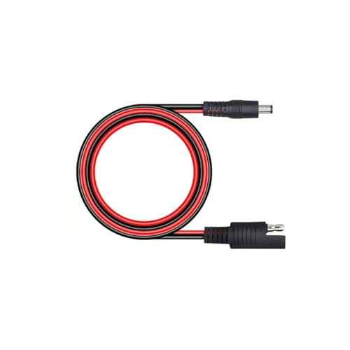 Taikuwu 14AWG 60CM SAE zu DC5.5 / 21mm Stecker Adapterkabel 20A Auto Solar Batterie DC Ladekabel für Autos, Motorräder, Solarpaneele von Taikuwu