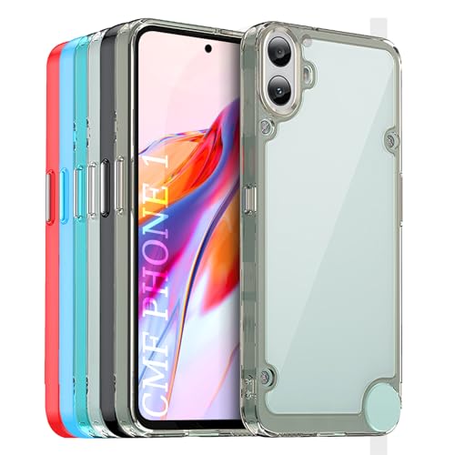 TailTech Hülle für CMF Phone 1 Hülle, Transparente Acrylhülle Kompatibel mit CMF Phone 1 Handyhülle, Grau TailTech Hülle für CMF Phone 1 Hülle, Transparente Acrylhülle Kompatibel mit CMF Phone 1 Handyhülle, Grau von TailTech