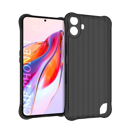TailTech Hülle für CMF Phone 1 Hülle CMF Phone 1 Handyhülle, Weiche Transparente TPU Handyhülle mit Wellen-Design, Parallele Welligkeit Schwarz Hülle TailTech Hülle für CMF Phone 1 Hülle CMF Phone 1 Handyhülle, Weiche Transparente TPU Handyhülle mit Wellen-Design, Parallele Welligkeit Schwarz Hülle von TailTech