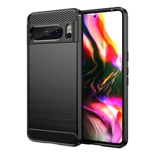 TailTech Hülle für Google Pixel 8 Pro Hülle, Weiche TPU Handyhülle mit Stoßfestem Schutz, Kompatibel mit Google Pixel 8 Pro Schutzhülle, Schwarz TailTech Hülle für Google Pixel 8 Pro Hülle, Weiche TPU Handyhülle mit Stoßfestem Schutz, Kompatibel mit Google Pixel 8 Pro Schutzhülle, Schwarz von TailTech