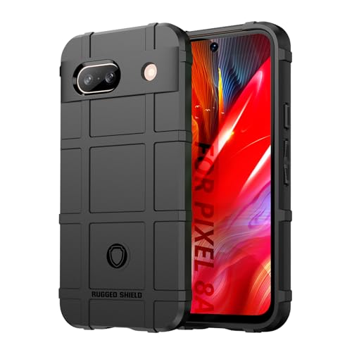 TailTech Hülle für Google Pixel 8A Hülle, Rugged Shield Series Handyhülle Kompatibel mit Google Pixel 8A Handyhülle, Stoßfest, Schwarz TailTech Hülle für Google Pixel 8A Hülle, Rugged Shield Series Handyhülle Kompatibel mit Google Pixel 8A Handyhülle, Stoßfest, Schwarz von TailTech