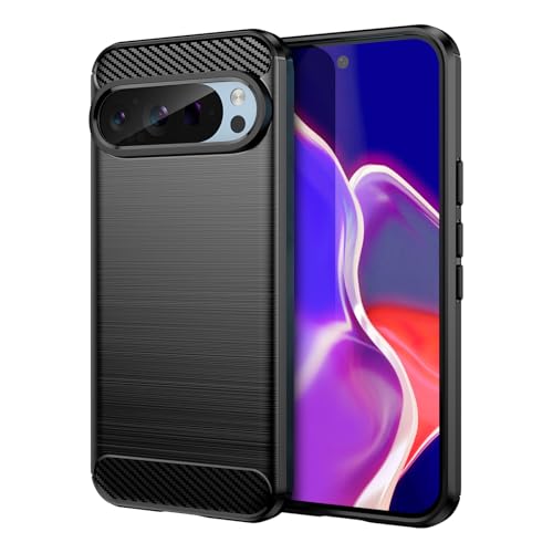 TailTech Hülle für Google Pixel 9 Pro Hülle, Weiche TPU Handyhülle mit Stoßfestem Schutz, Kompatibel mit Google Pixel 9 Pro Schutzhülle, Schwarz TailTech Hülle für Google Pixel 9 Pro Hülle, Weiche TPU Handyhülle mit Stoßfestem Schutz, Kompatibel mit Google Pixel 9 Pro Schutzhülle, Schwarz von TailTech