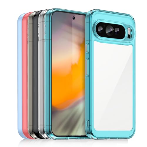 TailTech Hülle für Google Pixel 9 Pro XL Hülle, Transparente Acrylhülle Kompatibel mit Google Pixel 9 Pro XL Handyhülle, Türkis TailTech Hülle für Google Pixel 9 Pro XL Hülle, Transparente Acrylhülle Kompatibel mit Google Pixel 9 Pro XL Handyhülle, Türkis von TailTech