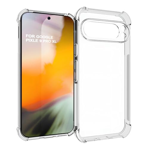 TailTech Hülle für Google Pixel 9 Pro XL Hülle Google Pixel 9 Pro XL Schutzhülle - Transparente TPU Stoßstangenhülle, Handyhülle Kompatibel mit Google Pixel 9 Pro XL Hülle TailTech Hülle für Google Pixel 9 Pro XL Hülle Google Pixel 9 Pro XL Schutzhülle - Transparente TPU Stoßstangenhülle, Handyhülle Kompatibel mit Google Pixel 9 Pro XL Hülle von TailTech