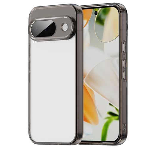 TailTech Hülle für Google Pixel 9a, 4-Farbiger transparenter TPU-Rahmen, Gelbungsresistente PC-Rückseite, Ultradünne Schutzhülle, Handyhülle für Google Pixel 9a, Schwarz TailTech Hülle für Google Pixel 9a, 4-Farbiger transparenter TPU-Rahmen, Gelbungsresistente PC-Rückseite, Ultradünne Schutzhülle, Handyhülle für Google Pixel 9a, Schwarz von TailTech