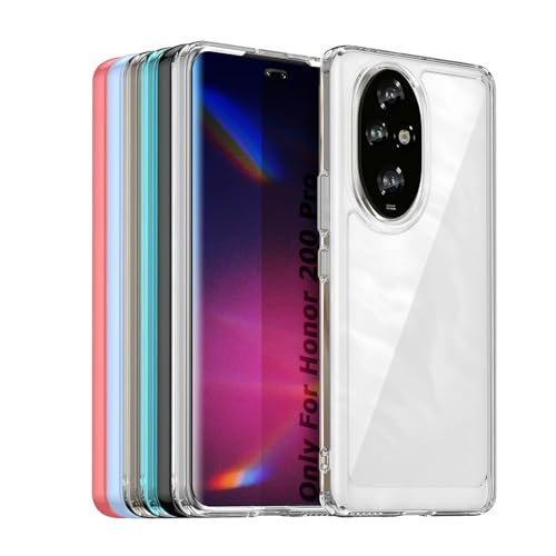 TailTech Hülle für Honor 200 Pro Hülle, Transparente Acrylhülle Kompatibel mit Honor 200 Pro Handyhülle, Klar TailTech Hülle für Honor 200 Pro Hülle, Transparente Acrylhülle Kompatibel mit Honor 200 Pro Handyhülle, Klar von TailTech