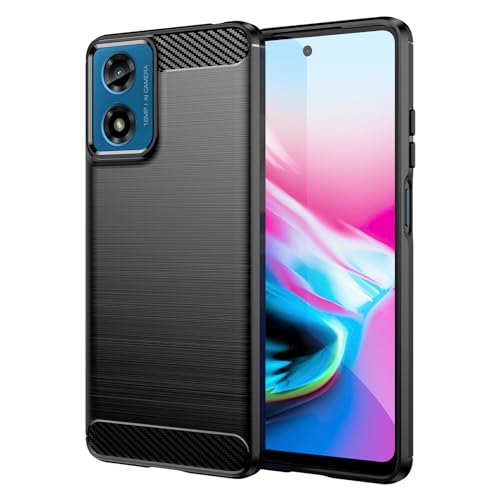 TailTech Hülle für Moto E14/G04/G04S/G24 Hülle, Weiche TPU Handyhülle mit Stoßfestem Schutz, Kompatibel mit Motorola E14/G04/G04S/G24 Schutzhülle, Schwarz TailTech Hülle für Moto E14/G04/G04S/G24 Hülle, Weiche TPU Handyhülle mit Stoßfestem Schutz, Kompatibel mit Motorola E14/G04/G04S/G24 Schutzhülle, Schwarz von TailTech