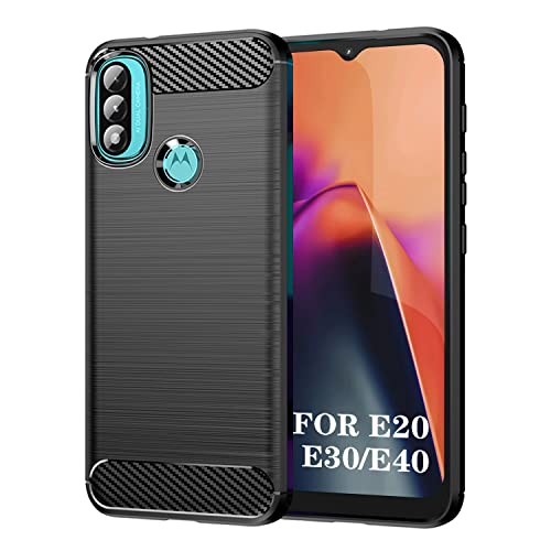 TailTech Hülle für Moto E20/E30/E40 Hülle, Weiche TPU Handyhülle mit Stoßfestem Schutz, Kompatibel mit Motorola E20/E30/E40 Schutzhülle, Schwarz TailTech Hülle für Moto E20/E30/E40 Hülle, Weiche TPU Handyhülle mit Stoßfestem Schutz, Kompatibel mit Motorola E20/E30/E40 Schutzhülle, Schwarz von TailTech