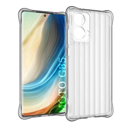 TailTech Hülle für Moto G85 Hülle Motorola G85 Handyhülle, Weiche Transparente TPU Handyhülle mit Wellen-Design, Parallele Welligkeit Klar Hülle TailTech Hülle für Moto G85 Hülle Motorola G85 Handyhülle, Weiche Transparente TPU Handyhülle mit Wellen-Design, Parallele Welligkeit Klar Hülle von TailTech