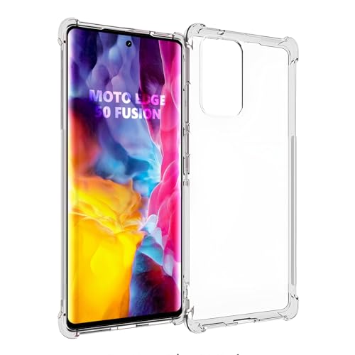 TailTech Hülle für Motorola Edge 50 Fusion - Transparente TPU Stoßstangenhülle, Schutzhülle mit Stoßdämpfung, Kompatibel mit Motorola Edge 50 Fusion TailTech Hülle für Motorola Edge 50 Fusion - Transparente TPU Stoßstangenhülle, Schutzhülle mit Stoßdämpfung, Kompatibel mit Motorola Edge 50 Fusion von TailTech