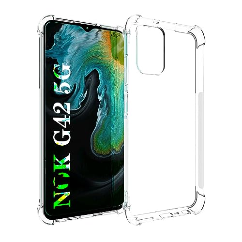 TailTech Hülle für Nokia G42 - Transparente TPU Stoßstangenhülle, Schutzhülle mit Stoßdämpfung, Handyhülle Kompatibel mit Nokia G42, G42 5G TailTech Hülle für Nokia G42 - Transparente TPU Stoßstangenhülle, Schutzhülle mit Stoßdämpfung, Handyhülle Kompatibel mit Nokia G42, G42 5G von TailTech