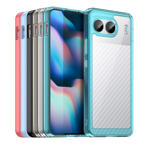 TailTech Hülle für OnePlus Nord 4 Hülle, Transparente Acrylhülle Kompatibel mit OnePlus Nord 4 Handyhülle, Türkis TailTech Hülle für OnePlus Nord 4 Hülle, Transparente Acrylhülle Kompatibel mit OnePlus Nord 4 Handyhülle, Türkis von TailTech