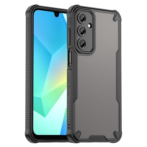 TailTech Hülle für Samsung Galaxy A16, halbtransparenter gefroster PC-Rücken und TPU-Rahmen, Handyhülle für Samsung A16 5G, Schwarz TailTech Hülle für Samsung Galaxy A16, halbtransparenter gefroster PC-Rücken und TPU-Rahmen, Handyhülle für Samsung A16 5G, Schwarz von TailTech