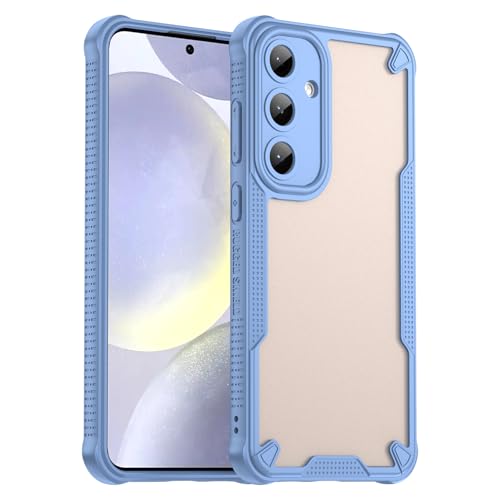TailTech Hülle für Samsung Galaxy S25 Plus, halbtransparenter gefroster PC-Rücken und TPU-Rahmen, Handyhülle für Samsung S25+, Blau TailTech Hülle für Samsung Galaxy S25 Plus, halbtransparenter gefroster PC-Rücken und TPU-Rahmen, Handyhülle für Samsung S25+, Blau von TailTech