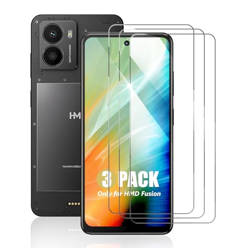 TailTech Panzer Schutz Glas für HMD Fusion, 3er-Pack hochtransparente Schutzfolien für HMD Fusion für Panzerglas, Schutzglas Displayschutzfolie für HMD Fusion TailTech Panzer Schutz Glas für HMD Fusion, 3er-Pack hochtransparente Schutzfolien für HMD Fusion für Panzerglas, Schutzglas Displayschutzfolie für HMD Fusion von TailTech