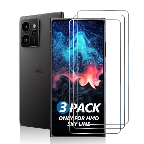 TailTech Panzer Schutz Glas für HMD Skyline, 3er-Pack hochtransparente Schutzfolien für HMD Skyline für Panzerglas, Schutzglas Displayschutzfolie für HMD Skyline TailTech Panzer Schutz Glas für HMD Skyline, 3er-Pack hochtransparente Schutzfolien für HMD Skyline für Panzerglas, Schutzglas Displayschutzfolie für HMD Skyline von TailTech