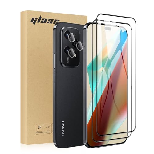 TailTech Panzer Schutz Glas für HONOR 200 Lite, 2 Stück Vollabdeckung Schutzfolien 2 Kameralinsenschutzfolien für HONOR 200 Lite für Panzerglas, Displayschutzfolie für HONOR 200 Lite TailTech Panzer Schutz Glas für HONOR 200 Lite, 2 Stück Vollabdeckung Schutzfolien 2 Kameralinsenschutzfolien für HONOR 200 Lite für Panzerglas, Displayschutzfolie für HONOR 200 Lite von TailTech