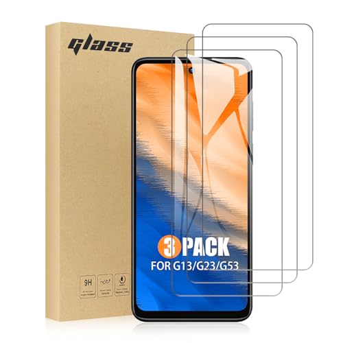TailTech Panzer Schutz Glas für Moto G13/G23 Schutzfolien, 3er-Pack hochtransparente Schutzfolien für Moto G13/G23 für Panzerglas, Schutzglas Displayschutzfolie für Motorola G13/G23 TailTech Panzer Schutz Glas für Moto G13/G23 Schutzfolien, 3er-Pack hochtransparente Schutzfolien für Moto G13/G23 für Panzerglas, Schutzglas Displayschutzfolie für Motorola G13/G23 von TailTech