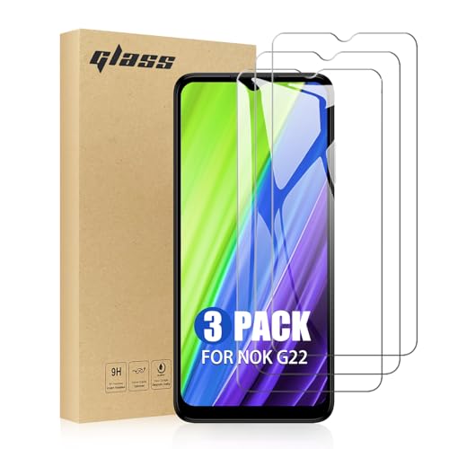 TailTech Panzer Schutz Glas für Nokia G22 Schutzfolien, 3er-Pack hochtransparente Schutzfolien für Nokia G22 für Panzerglas, Schutzglas Displayschutzfolie für Nokia G22 TailTech Panzer Schutz Glas für Nokia G22 Schutzfolien, 3er-Pack hochtransparente Schutzfolien für Nokia G22 für Panzerglas, Schutzglas Displayschutzfolie für Nokia G22 von TailTech