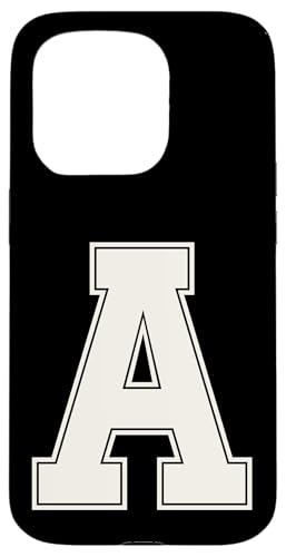 Collegiate Buchstabe A Monogramm Varsity Block Initial Alphabet Hülle für iPhone 15 Pro Collegiate Buchstabe A Monogramm Varsity Block Initial Alphabet Hülle für iPhone 15 Pro von Tailgate Tees