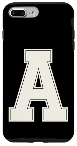 Collegiate Buchstabe A Monogramm Varsity Block Initial Alphabet Hülle für iPhone 7 Plus/8 Plus Collegiate Buchstabe A Monogramm Varsity Block Initial Alphabet Hülle für iPhone 7 Plus/8 Plus von Tailgate Tees