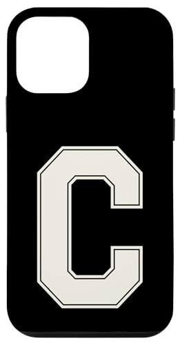 Collegiate Buchstabe C Monogramm Varsity Block Initiale Alphabet Hülle für iPhone 12 mini von Tailgate Tees