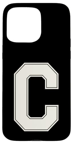 Collegiate Buchstabe C Monogramm Varsity Block Initiale Alphabet Hülle für iPhone 15 Pro Max Collegiate Buchstabe C Monogramm Varsity Block Initiale Alphabet Hülle für iPhone 15 Pro Max von Tailgate Tees