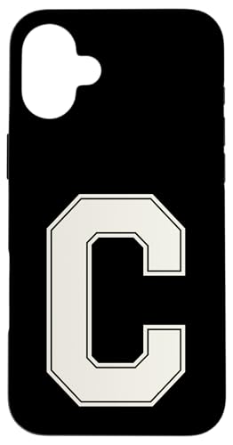 Collegiate Buchstabe C Monogramm Varsity Block Initiale Alphabet Hülle für iPhone 16 Plus Collegiate Buchstabe C Monogramm Varsity Block Initiale Alphabet Hülle für iPhone 16 Plus von Tailgate Tees