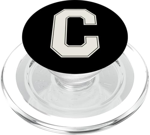 Collegiate Buchstabe C Monogramm Varsity Block Initiale Alphabet PopSockets PopGrip für MagSafe Collegiate Buchstabe C Monogramm Varsity Block Initiale Alphabet PopSockets PopGrip für MagSafe von Tailgate Tees