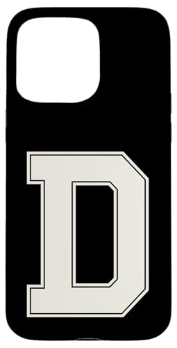 Collegiate Buchstabe D Monogramm Varsity Block Initiale Alphabet Hülle für iPhone 15 Pro Max Collegiate Buchstabe D Monogramm Varsity Block Initiale Alphabet Hülle für iPhone 15 Pro Max von Tailgate Tees