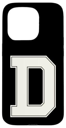 Collegiate Buchstabe D Monogramm Varsity Block Initiale Alphabet Hülle für iPhone 15 Pro Collegiate Buchstabe D Monogramm Varsity Block Initiale Alphabet Hülle für iPhone 15 Pro von Tailgate Tees
