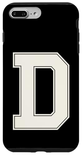 Collegiate Buchstabe D Monogramm Varsity Block Initiale Alphabet Hülle für iPhone 7 Plus/8 Plus Collegiate Buchstabe D Monogramm Varsity Block Initiale Alphabet Hülle für iPhone 7 Plus/8 Plus von Tailgate Tees