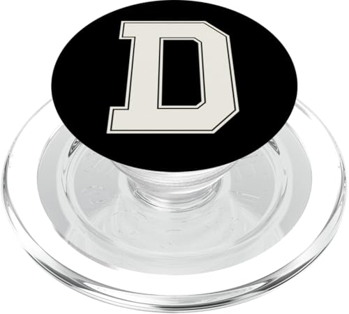 Collegiate Buchstabe D Monogramm Varsity Block Initiale Alphabet PopSockets PopGrip für MagSafe Collegiate Buchstabe D Monogramm Varsity Block Initiale Alphabet PopSockets PopGrip für MagSafe von Tailgate Tees