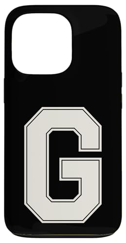 Collegiate Buchstabe G Monogramm Varsity Block Initiale Alphabet Hülle für iPhone 13 Pro Collegiate Buchstabe G Monogramm Varsity Block Initiale Alphabet Hülle für iPhone 13 Pro von Tailgate Tees