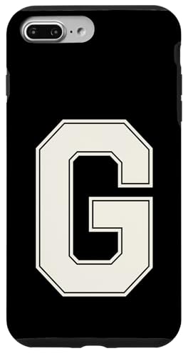 Collegiate Buchstabe G Monogramm Varsity Block Initiale Alphabet Hülle für iPhone 7 Plus/8 Plus Collegiate Buchstabe G Monogramm Varsity Block Initiale Alphabet Hülle für iPhone 7 Plus/8 Plus von Tailgate Tees