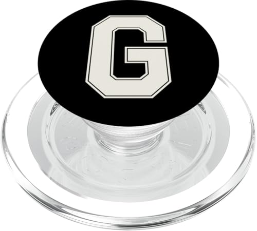 Collegiate Buchstabe G Monogramm Varsity Block Initiale Alphabet PopSockets PopGrip für MagSafe Collegiate Buchstabe G Monogramm Varsity Block Initiale Alphabet PopSockets PopGrip für MagSafe von Tailgate Tees