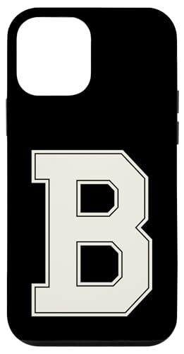 Collegiate Letter B Monogramm Varsity Block Initial Alphabet Hülle für iPhone 12 mini Collegiate Letter B Monogramm Varsity Block Initial Alphabet Hülle für iPhone 12 mini von Tailgate Tees