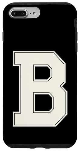 Collegiate Letter B Monogramm Varsity Block Initial Alphabet Hülle für iPhone 7 Plus/8 Plus Collegiate Letter B Monogramm Varsity Block Initial Alphabet Hülle für iPhone 7 Plus/8 Plus von Tailgate Tees