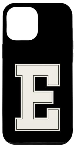 Collegiate Letter E Monogramm Varsity Block Initial Alphabet Hülle für iPhone 12 Pro Max Collegiate Letter E Monogramm Varsity Block Initial Alphabet Hülle für iPhone 12 Pro Max von Tailgate Tees