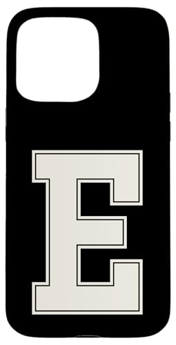 Collegiate Letter E Monogramm Varsity Block Initial Alphabet Hülle für iPhone 15 Pro Max Collegiate Letter E Monogramm Varsity Block Initial Alphabet Hülle für iPhone 15 Pro Max von Tailgate Tees