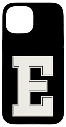 Collegiate Letter E Monogramm Varsity Block Initial Alphabet Hülle für iPhone 15 Collegiate Letter E Monogramm Varsity Block Initial Alphabet Hülle für iPhone 15 von Tailgate Tees