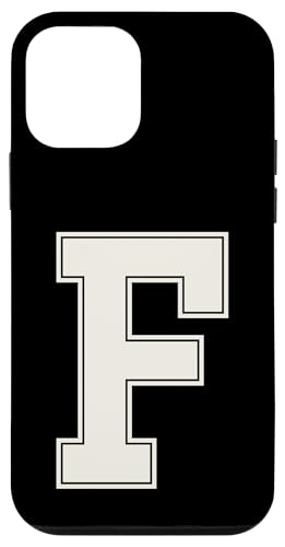 Collegiate Letter F Monogramm Varsity Block Initial Alphabet Hülle für iPhone 12 mini Collegiate Letter F Monogramm Varsity Block Initial Alphabet Hülle für iPhone 12 mini von Tailgate Tees
