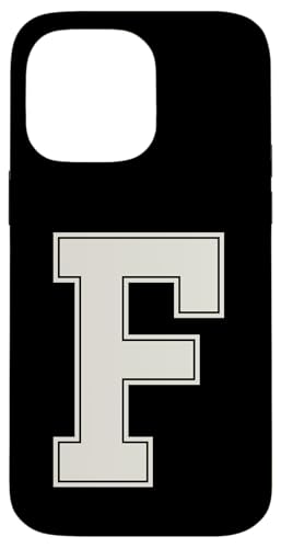 Collegiate Letter F Monogramm Varsity Block Initial Alphabet Hülle für iPhone 14 Pro Max Collegiate Letter F Monogramm Varsity Block Initial Alphabet Hülle für iPhone 14 Pro Max von Tailgate Tees