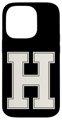 Collegiate Letter H Monogramm Varsity Block Initial Alphabet Hülle für iPhone 14 Pro Collegiate Letter H Monogramm Varsity Block Initial Alphabet Hülle für iPhone 14 Pro von Tailgate Tees