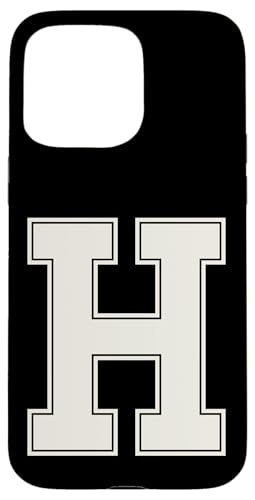 Collegiate Letter H Monogramm Varsity Block Initial Alphabet Hülle für iPhone 15 Pro Max Collegiate Letter H Monogramm Varsity Block Initial Alphabet Hülle für iPhone 15 Pro Max von Tailgate Tees