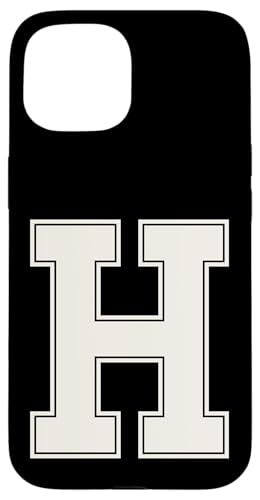 Collegiate Letter H Monogramm Varsity Block Initial Alphabet Hülle für iPhone 15 Collegiate Letter H Monogramm Varsity Block Initial Alphabet Hülle für iPhone 15 von Tailgate Tees