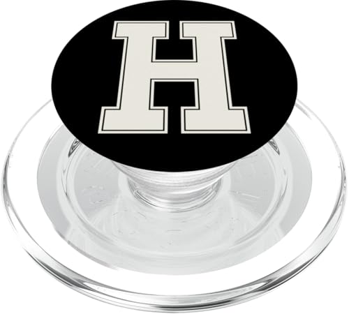 Collegiate Letter H Monogramm Varsity Block Initial Alphabet PopSockets PopGrip für MagSafe Collegiate Letter H Monogramm Varsity Block Initial Alphabet PopSockets PopGrip für MagSafe von Tailgate Tees